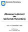 Gemeinde Rünenberg Abwasserreglement der Gemeinde Rünenberg