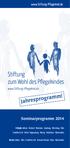 Stiftung zum Wohl des Pflegekindes. Jahresprogramm! Seminarprogramm 2014. www.stiftung-pflegekind.de. www.stiftung-pflegekind.de