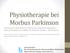 Anpassung der Quick Reference Cards aus der europäischen Fassung der «European Physiotherapy Guidelines for Parkinson's disease 1» für die Schweiz