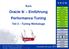 Oracle 9i Einführung Performance Tuning