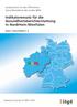 Indikatorensatz für die Gesundheitsberichterstattung in Nordrhein-Westfalen Band 2: Themenfelder 4-8