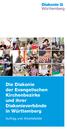 Die Diakonie der Evangelischen Kirchenbezirke und ihrer Diakonieverbände in Württemberg. Auftrag und Arbeitsfelder