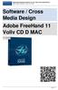 Software / Cross Media Design Adobe FreeHand 11 Vollv CD D MAC