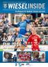 WIESELINSIDE ALLES GUTE FÜR 2016. Das Magazin für Handball, Lifestyle und mehr NOCH 11 HEIMSPIELE IN DER RÜCKRUNDE. Lifestyle und mehr.