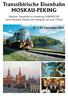 Transsibirische Eisenbahn MOSKAU-PEKING