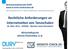 Rechtliche Anforderungen an Internetseiten von Tanzschulen 26. März 2013 INTAKO - Maritim Hotel Düsseldorf