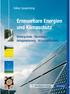 Erneuerbare Energien und Klimaschutz