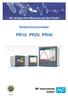 Bildschirmschreiber PR10 PR20 PR40. MF Instruments GmbH 04/2015