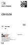 CEA ELISA. Userś Manual EIA-1868