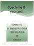 Coach me if you can! Iris Brockob & Frank Hoffmann Partnerschaft für Beratung, Training & Gestaltung