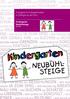Evangelische Kindergartenarbeit in Dettingen an der Erms. Kindergarten Neubühlsteige 09 / 2014