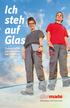 Ich steh auf Glas Deine Lehre als Glasbautechniker/in!