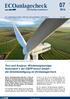 Test und Analyse: Windenergieanlage Kahnsdorf 1 der CEPP Invest GmbH die Direktbeteiligung im ECOanlagecheck