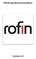 ROFIN App Benutzerhandbuch. Version 1.0