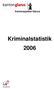 Kantonspolizei Glarus. Kriminalstatistik 2006