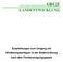 LANDENTWICKLUNG. Empfehlungen zum Umgang mit Windenergieanlagen in der Bodenordnung nach dem Flurbereinigungsgesetz