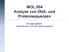 MOL.504 Analyse von DNA- und Proteinsequenzen. Übungsaufgaben Datenbanken und Informationssysteme