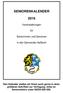 SENIORENKALENDER. Veranstaltungen. für. Seniorinnen und Senioren. in der Gemeinde Haßloch