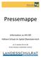 Pressemappe. Information zu HIS OÖ Höhere Schule im Spital Oberösterreich. am 24. September 2014 um 9:00