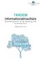 TANDEM. Informationsbroschüre. Sprachlernzentrum an der Abteilung IKM, Universität Bonn. WiSe 2015/16