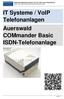 IT Systeme / VoIP Telefonanlagen Auerswald COMmander Basic ISDN-Telefonanlage