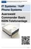 IT Systems / VoIP Phone Systems Auerswald Commander Basic ISDN-Telefonanlage