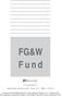FG&W Fund. Halbjahresbericht zum 31. März 2015