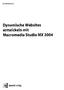 Dynamische Websites entwickeln mit Macromedia Studio MX 2004
