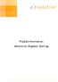 Produktinformation eevolution Angebot/Auftrag