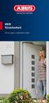 ABUS Türsicherheit. Schutz gegen ungebetene Gäste. www.abus.com