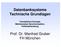Datenbanksysteme Technische Grundlagen Transaktions-Konzept, Mehrbenutzer-Synchronisation, Fehlerbehandlung