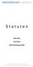 S t a t u t e n. Eine Idee. Ein Hotel. Eine Genossenschaft