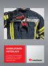 AUSBILDUNGS- UNTERLAGE. zur richtigen Verwendung der Rettungsschlaufe- /Haltegurt- Kombination in Feuerwehrschutzjacke