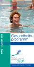 MÄRZ AUGUST 2015. Gesundheitsprogramm. www.evk-gesund.de