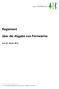Reglement. über die Abgabe von Fernwärme. vom 23. Januar 2012 1