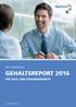 GEHALTSREPORT 2016 FÜR FACH- UND FÜHRUNGSKRÄFTE
