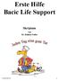 Erste Hilfe Bacic Life Support