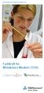 Fachkraft für Molekulare Medizin (TÜV).