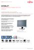 Datenblatt Fujitsu Display P24W-5 ECO IPS Display