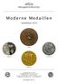 Münzgalerie München. Moderne Medaillen. Sonderliste 2014 MM1077 MM1987.30