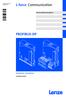 EDS82ZAFPC010.IFI. L force Communication. Ä.IFIä. Kommunikationshandbuch PROFIBUS DP E82ZAFPC001 / E82ZAFPC010. Funktionsmodul