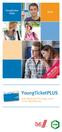 YoungTicket PLUS. YoungTicketPLUS. Das Aboticket für junge Leute in der Ausbildung