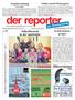 www.der-reporter.info Tel. 0 45 21 / 70 11-0 Samstag, 10. Januar 2015 Eutin/Malente Ausgabe Nr. 02 WE
