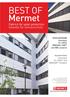 BEST OF Mermet. Fabrics for solar protection Gewebe für Sonnenschutz. External blinds Solutions for LEED, BREEAM, HQE and BBC projects