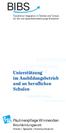 BIBS. Unterstützu. Unterstützung. Unterstützung Unterstützung. im Ausbildungsbetrieb und an beruflichen Schulen. Unterstützung.