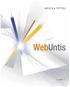 Inhaltsverzeichnis. I Willkommen bei WebUntis. II WebUntis Info. III Lehrer. WebUntis. 1 Benutzeranmeldung 2 Benutzer-Profil. 4 Stundenplananzeige
