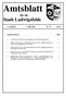 17. Jahrgang 11. März 2008 Nr.: 10 Seite 1. Inhaltsverzeichnis. 1. 4. Satzung zur Änderung der Hauptsatzung der Stadt Ludwigsfelde 2