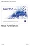 ZEISS CALYPSO 2015 Neue Funktionen. Neue Funktionen. 1.8.2015 Version 1