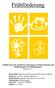 Frühförderung. Einführung in die spezifischen Zielgruppen, Problemstellungen und Handlungsfelder der Heilpädagogik Baustein 03.1