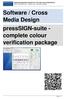 Software / Cross Media Design presssign-suite - complete colour verification package
